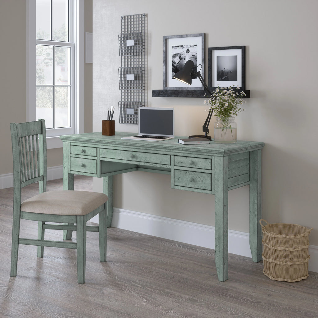 Jofran Rustic Shores Coastal USB Charging Desk and Chair Set N675