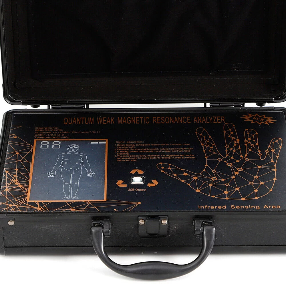 DENEST Quantum Magnetic Resonance Body Analyzer Black M4941