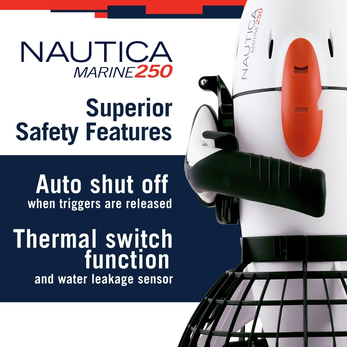 Nautica Marine 250 Underwater Seascooter for Snorkeling N1879