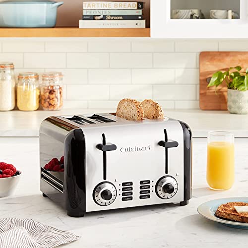 Cuisinart CPT-320P1 Compact 2-Slice Toaster, Brushed Stainless R53358