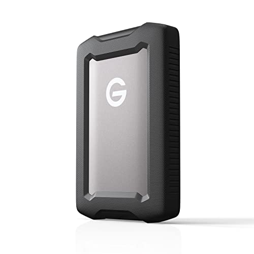 SanDisk Professional 4TB G-DRIVE ArmorATD - Rugged, Durable Portable External Hard Drive HDD, USB-C, USB 3.2 Gen 1 - SDPH81G-004T-GBAND