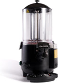 10 Liter 2.6 Gallon Hot Beverage Quick-Brewing Automatic hot chocolate dispenser,Hot drinks maker plus hot chocolate, tea, mulled wine, saki,soybean, butter, Black