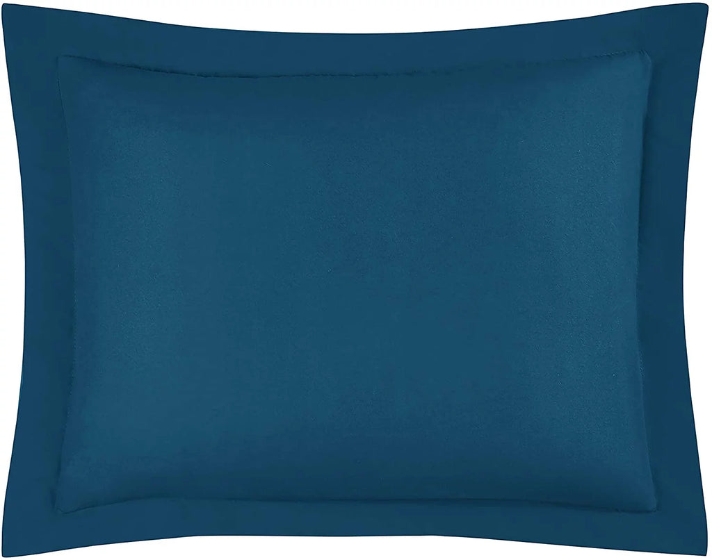 Chezmoi Collection Teal Down Alternative Comforter Queen 3-Piece Set J62383
