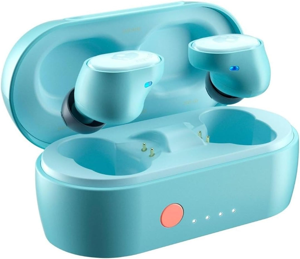Skullcandy Sesh Evo True Wireless Earbuds with Charging Case (Bleached Blue) U688