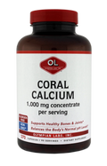 Olympian Labs Coral Calcium Dietary Supplement, 1,000mg, 270 count