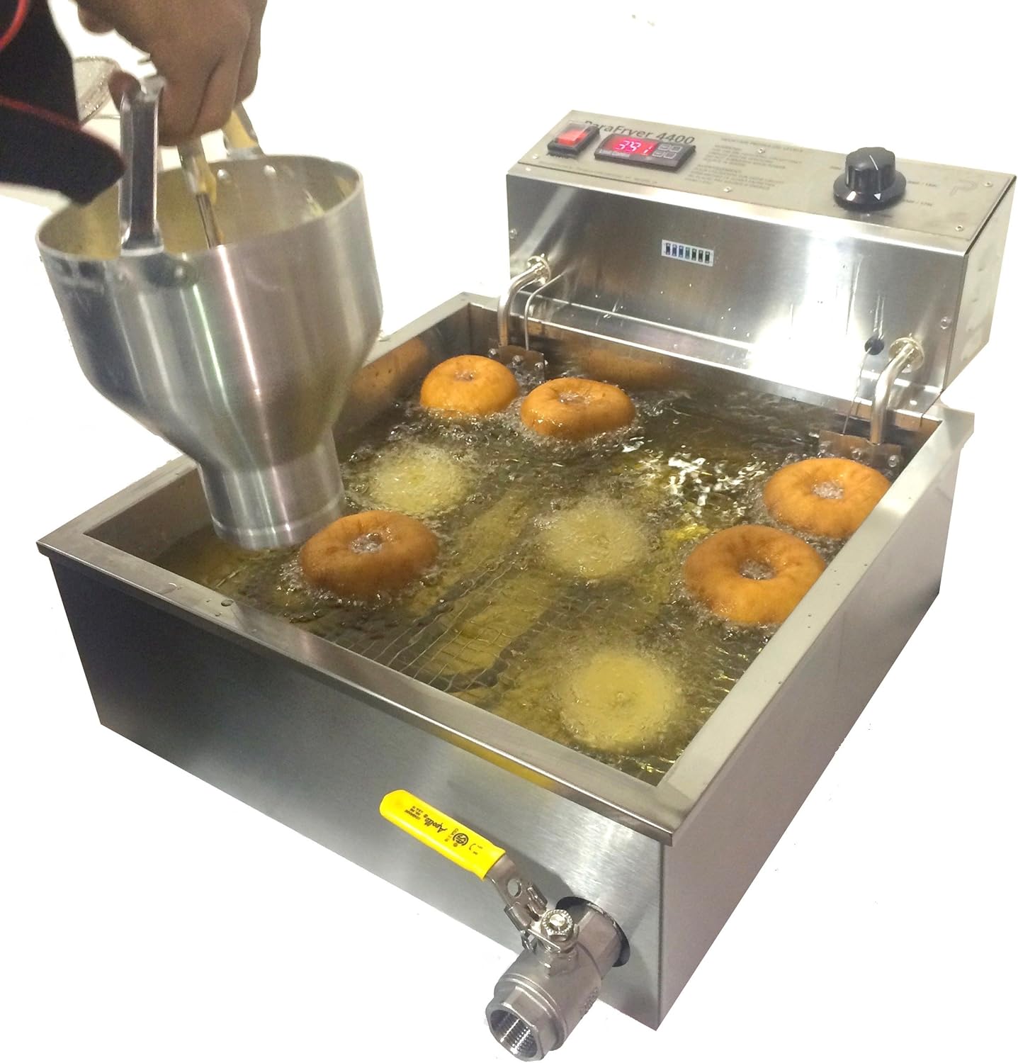 Paragon Commercial Funnel Cake Fryer Machine 4400W 220V Silver U204