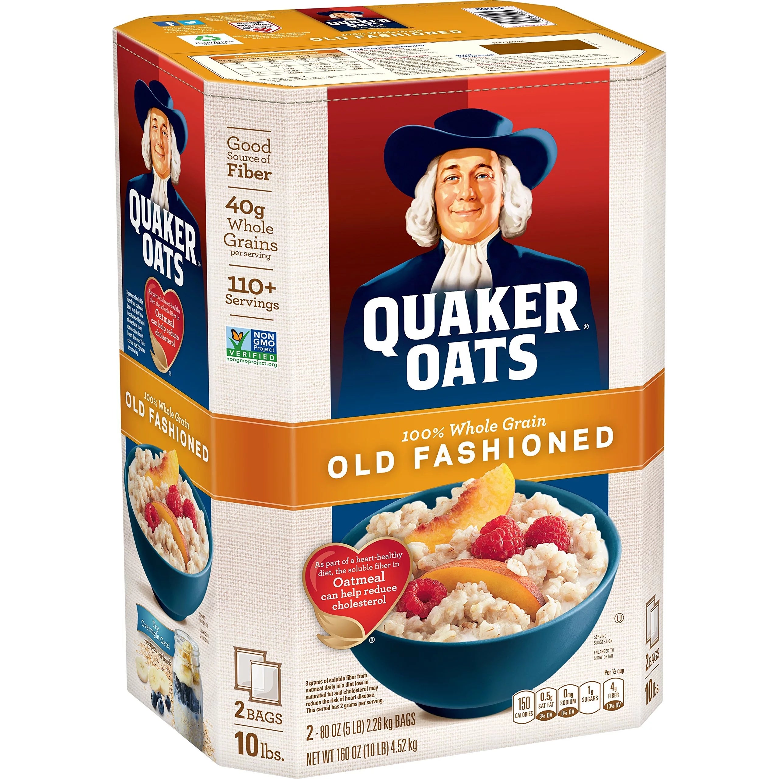 Quaker Oats Old Fashioned 10-Lb Y489299