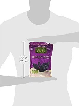 Nature's Earthly Choice All Natural Black Rice Gluten Free 14 oz Pack of 3 P578769