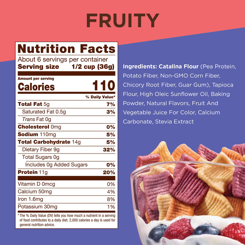 Catalina Crunch Keto Cereal Variety Pack, 6 Flavors, 9oz Bags J228