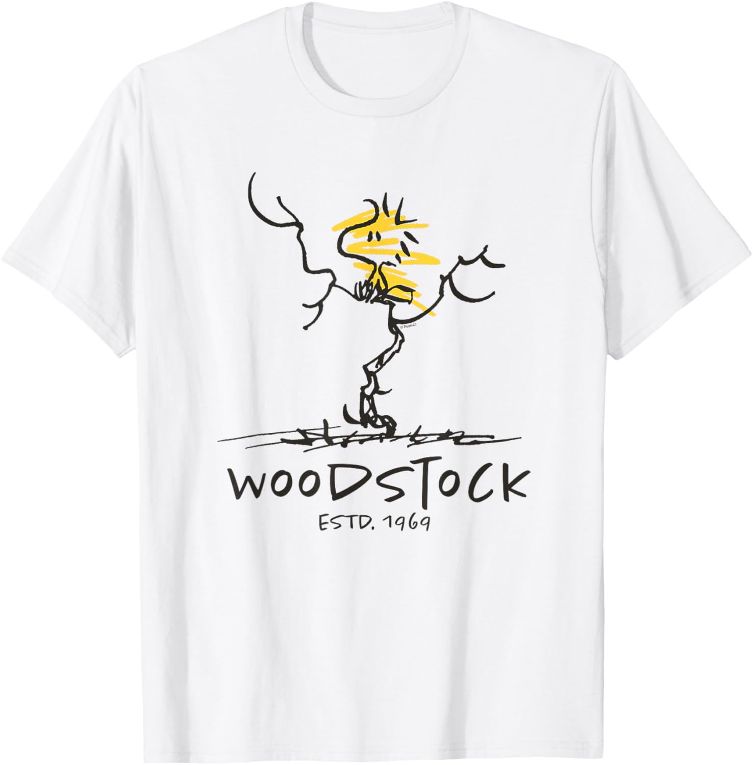 Peanuts - Woodstock Estd T-Shirt