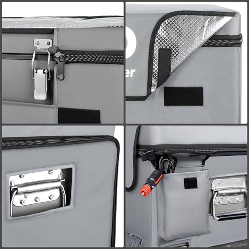 ICECO VL60 12V Car Refrigerator 63Qt Dual Zone Portable Freezer F1988