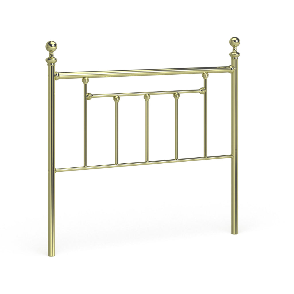 Hillsdale Chelsea Brass Metal Headboard Queen P218