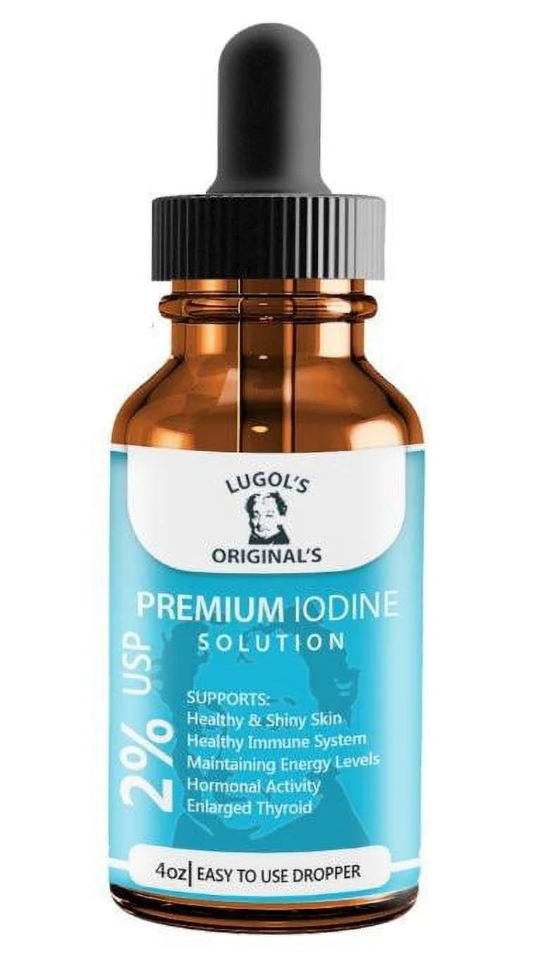 2% Lugols Iodine Solution Drops 4 oz T98960