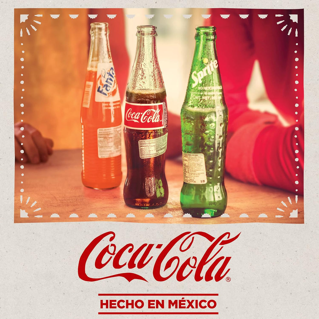 Coke de Mexico Glass Bottles 12 Fl Oz Pack of 4 R947956