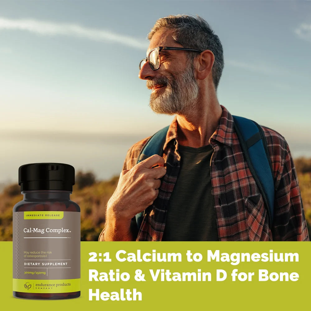Calcium Magnesium Supplement 300mg & 150mg, 300 Tablets by Endurance Products Company A943