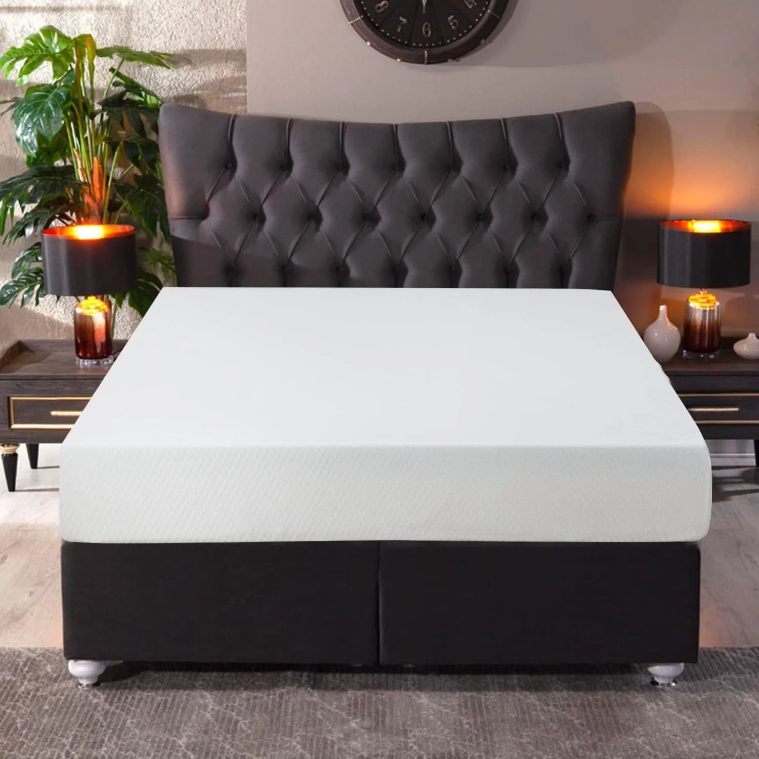 Twin 6 Inch Gel Memory Foam Mattress, Medium Firm, CertiPUR-US Certified Y2025