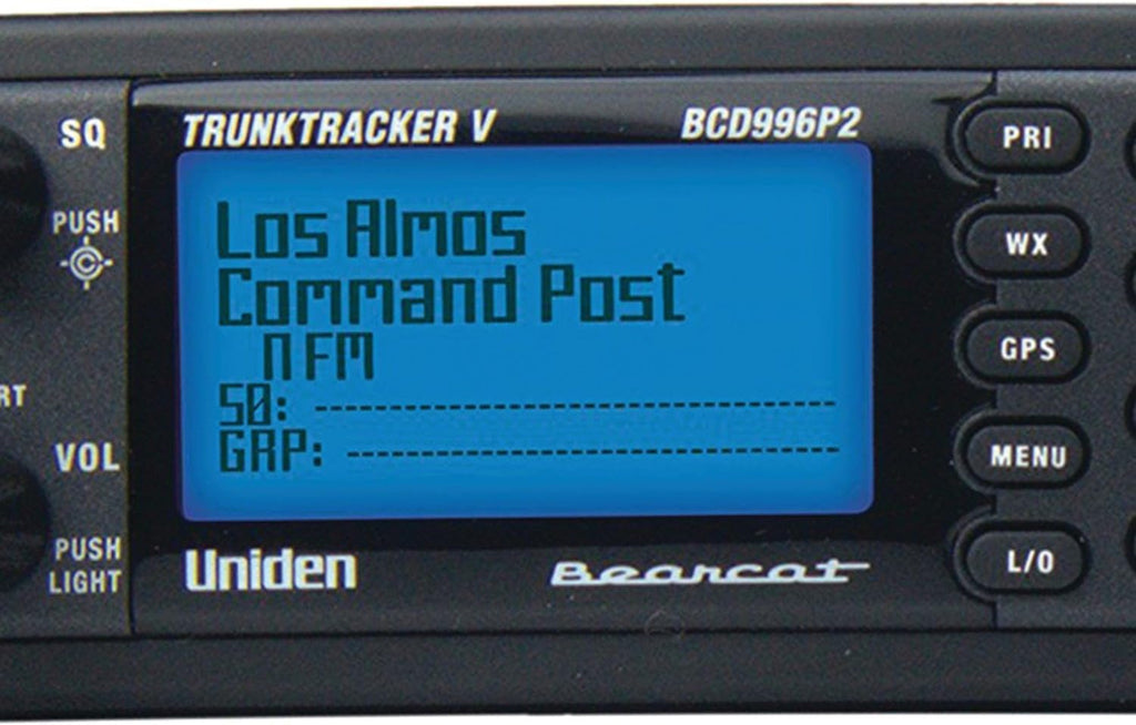 Uniden BCD996P2 Digital Mobile TrunkTracker V Scanner J1810