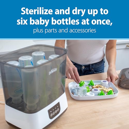 Dr. Brown's Natural Flow Anti-Colic Options+ Special Edition Pink Baby Bottle Gift Set with All-in-One Sterilizer and Dryer X248911