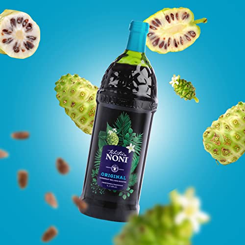 Tahitian Noni Juice by Morinda Original Noni Fruit Puree with Blueberry & Grape, 4x1L Bottles P3061