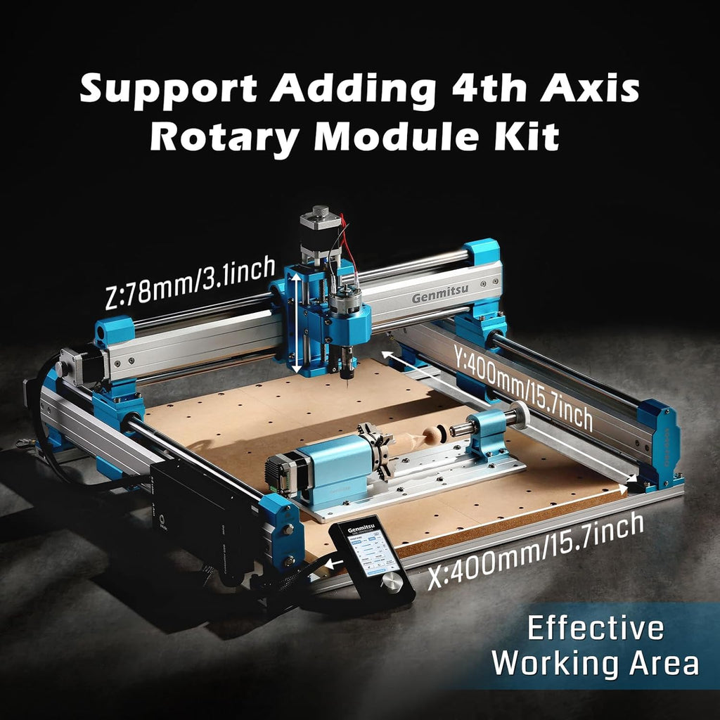 Genmitsu 4040-PRO CNC Machine with 1HP Palm Router P99077