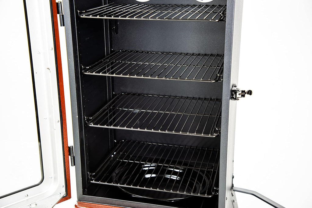 Pit Boss Grills PBV3G1 Vertical Smoker, Red Hammertone, 684 sq in P147014