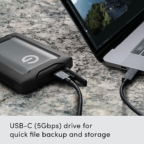SanDisk Professional 4TB G-DRIVE ArmorATD Portable External Hard Drive USB-C E890