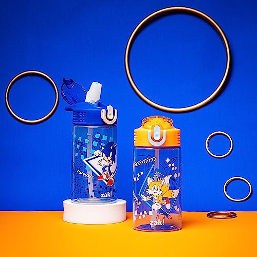 Zak Designs CoComelon Kids Water Bottle with Spout Cover, 16 oz, Pack of 2 O211554