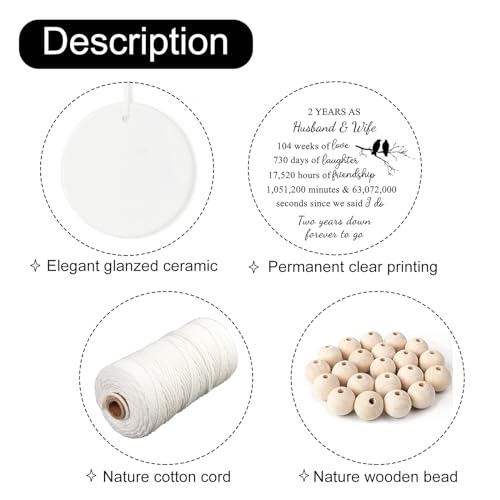Tin Aluminum 10th Wedding Anniversary Gift for Couple S71083