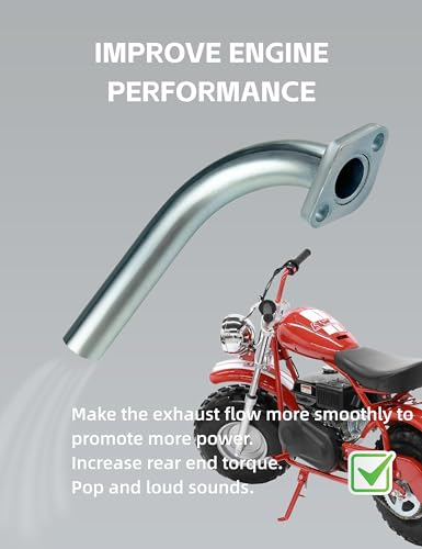 YAMAKATO Predator 212cc Exhaust Pipe for HEMI & Non-HEMI Engines G623930