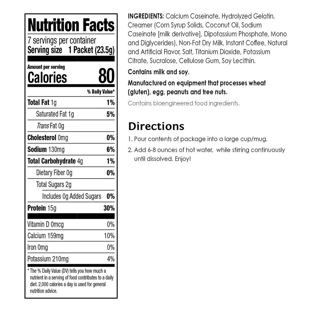 BariWise Protein Cappuccino, Original (7ct) Y530684