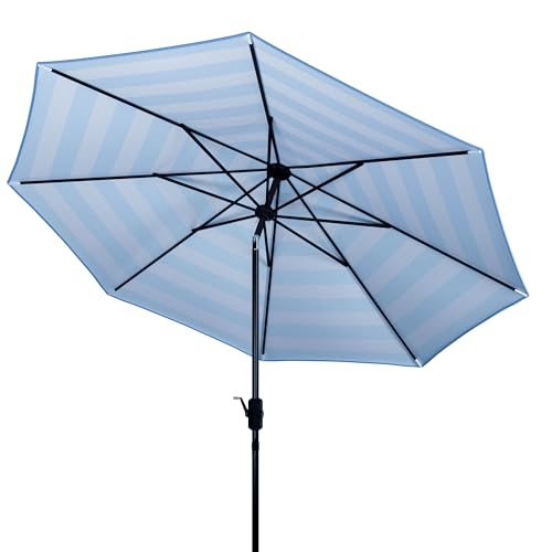 SAFAVIEH Outdoor Iris 9-inch Auto Tilt Umbrella G206