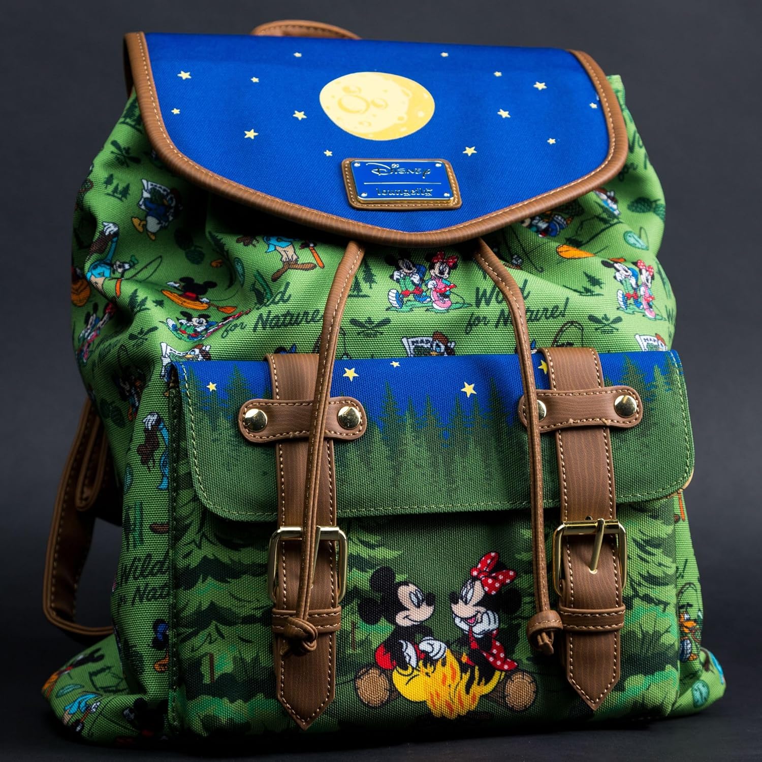Loungefly Mickey & Friends Camping Scene Rucksack C4925