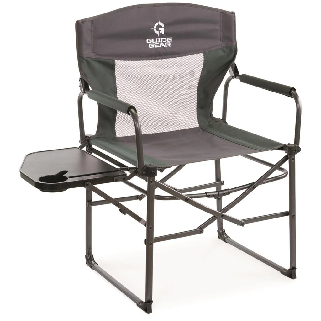 Guide Gear Easy Carry Director Camping Chair, Portable Folding, 300-lb Capacity Q8455