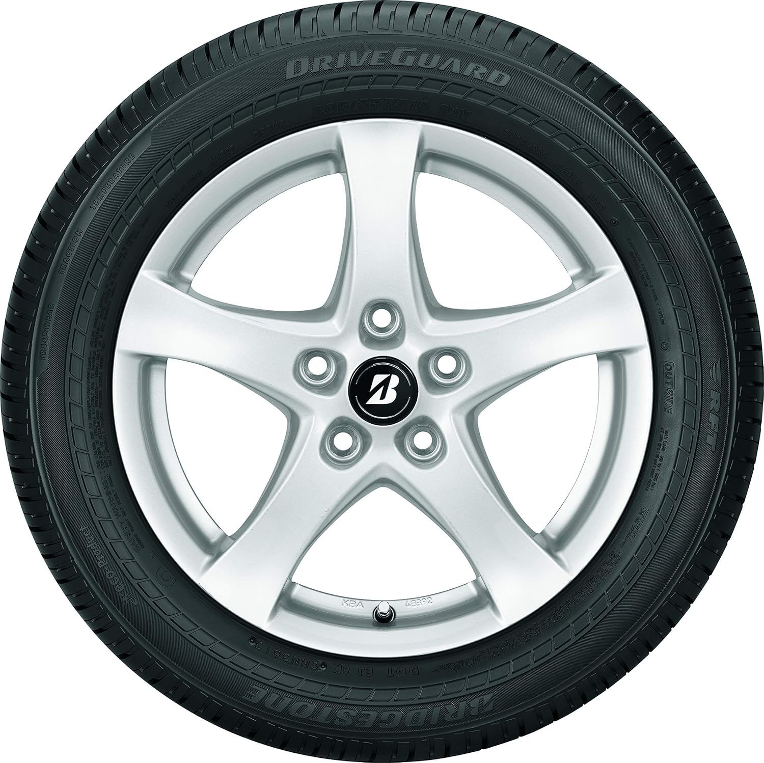 Bridgestone Driveguard All-Season Radial Tire 245/45R17 99W V6991