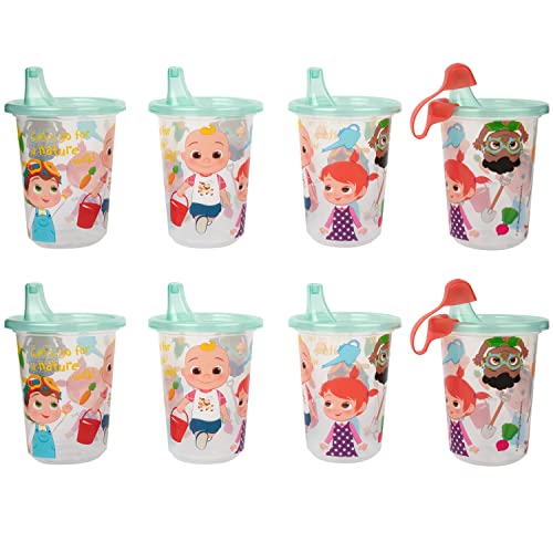 The First Years Cocomelon Take & Toss Toddler Sippy Cups, 10 Oz, 8 Count A444387