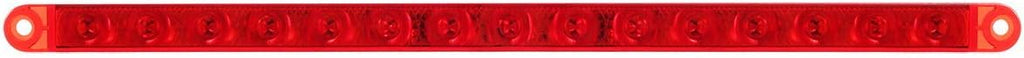 Partsam 2Pcs 12" 15 LED Red Trailer Truck ID Light Bar Waterproof V621644