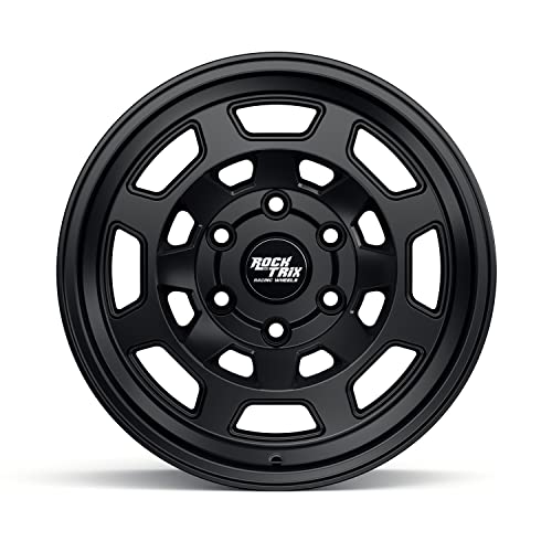 RockTrix RT117 17x9 6x135 Black Wheel for Ford F150 & Bronco Raptor F858