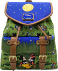 Loungefly Mickey, Minnie, & Friends Camping Scene Rucksack
