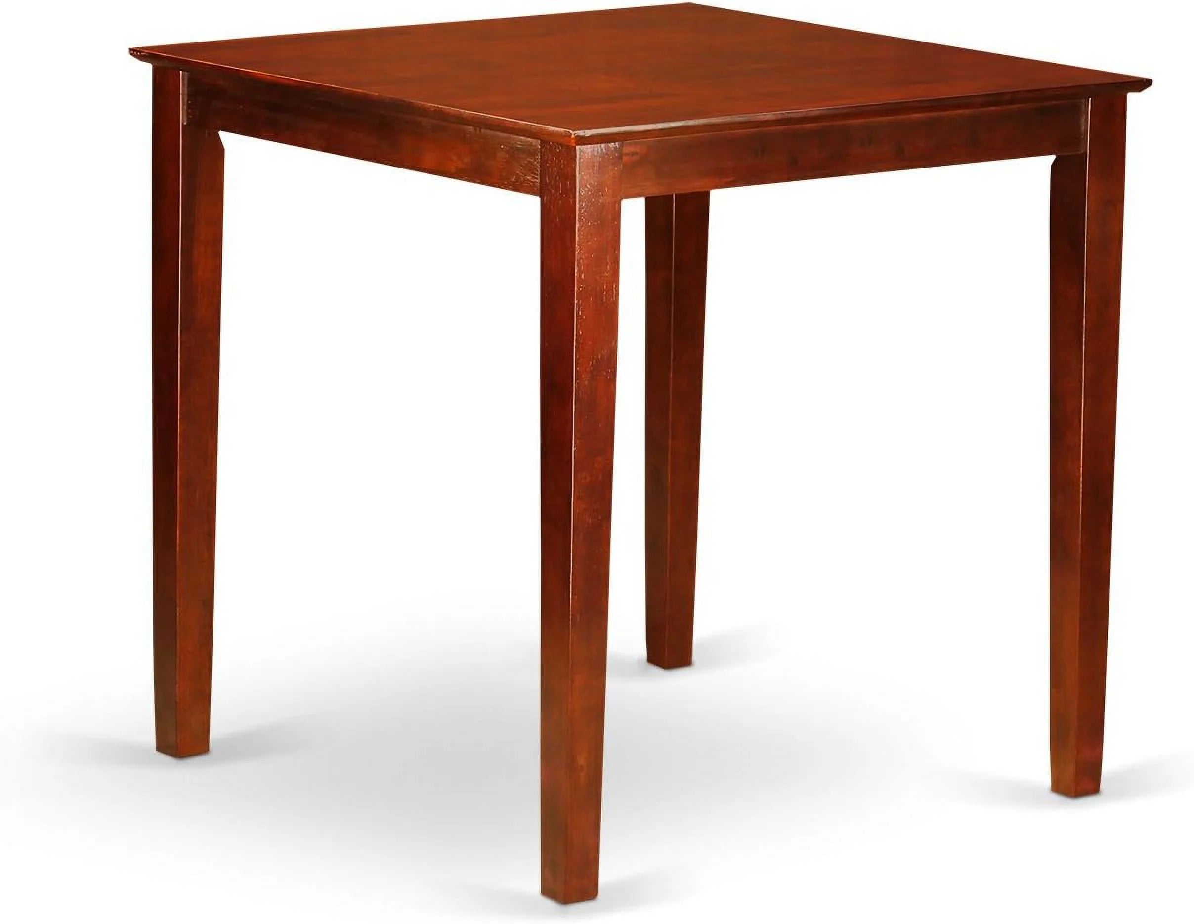 Square Kitchen Table and 2 Linen Dining Chairs, 3 Piece Set W9053