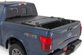 Rough Country Hard Low Profile Tri-Fold Truck Bed Tonneau Cover for Ford F-150 (2015-2020) - Fits 5'7" (67.1") Bed