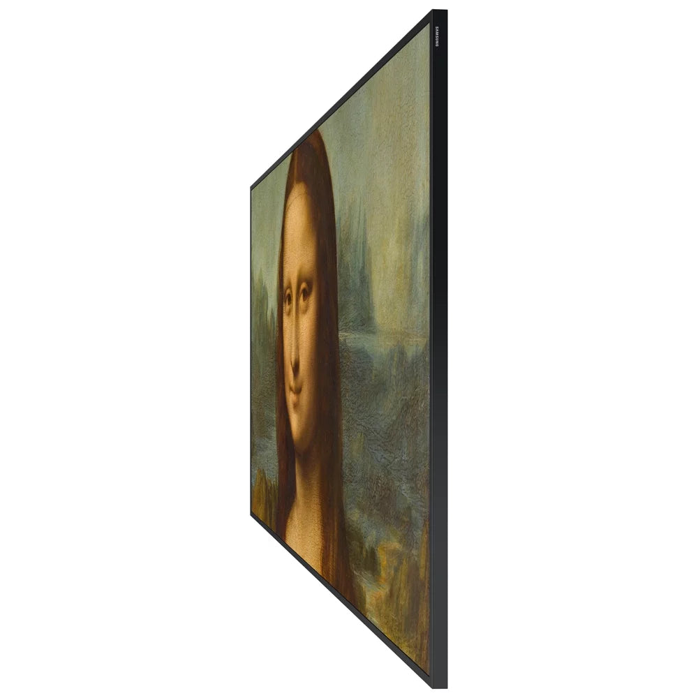 Samsung QN75LS03BAFXZA 75" The Frame QLED 4K UHD Smart TV with Modern Teak Bundle A666692