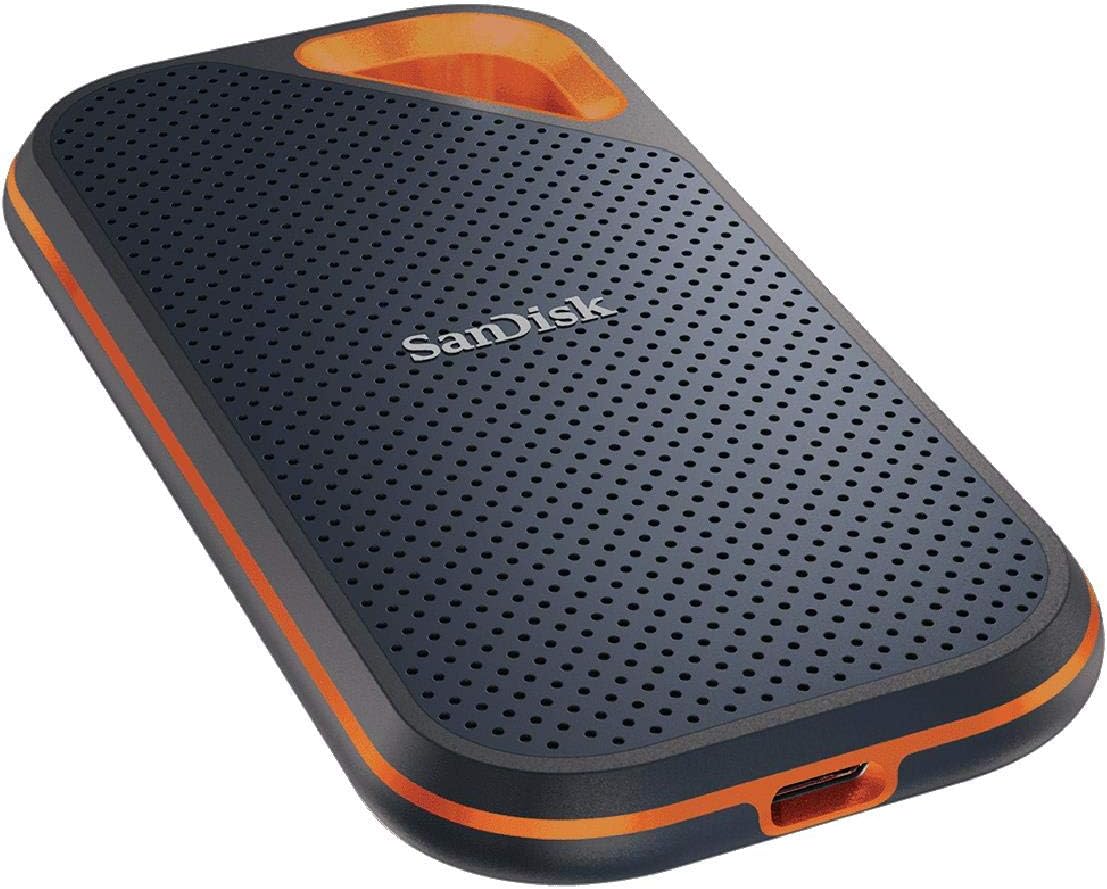 SanDisk Extreme PRO Portable 1TB USB 3.2 Gen 2 Type-C External SSD V2, 2-Pack T7192
