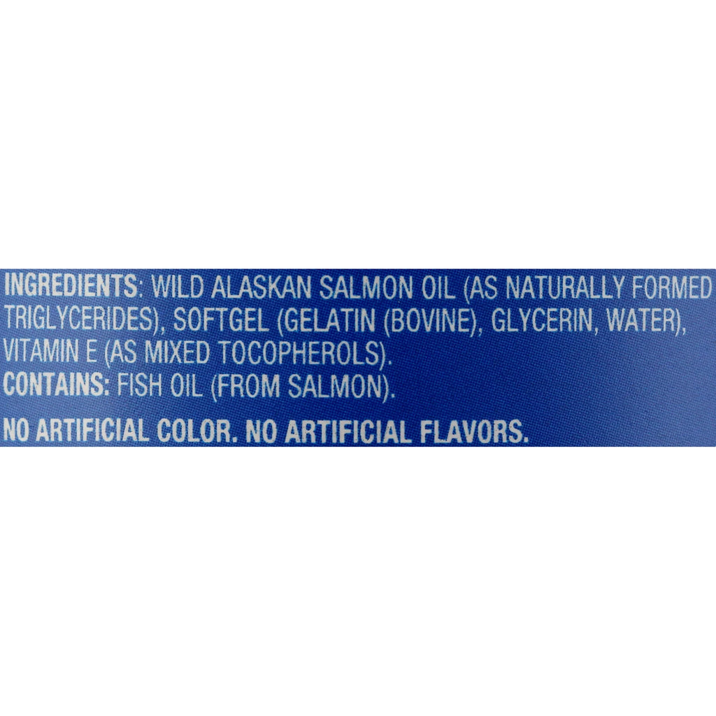 Pure Alaska Omega Wild Salmon Oil 1000mg Softgels, 180 Count R984723