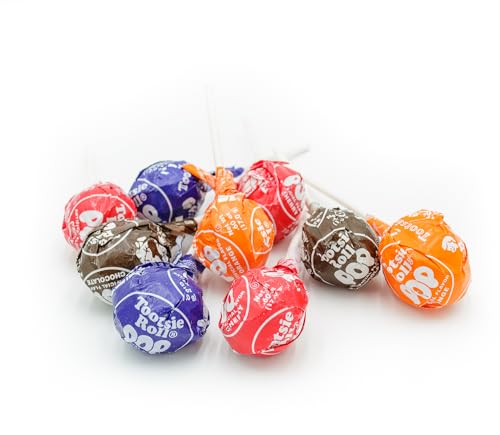 TOOTSIE ROLL POPS Lollipops 2 lb Bulk Bag, 5 Assorted Flavors, Individually Wrapped N4051