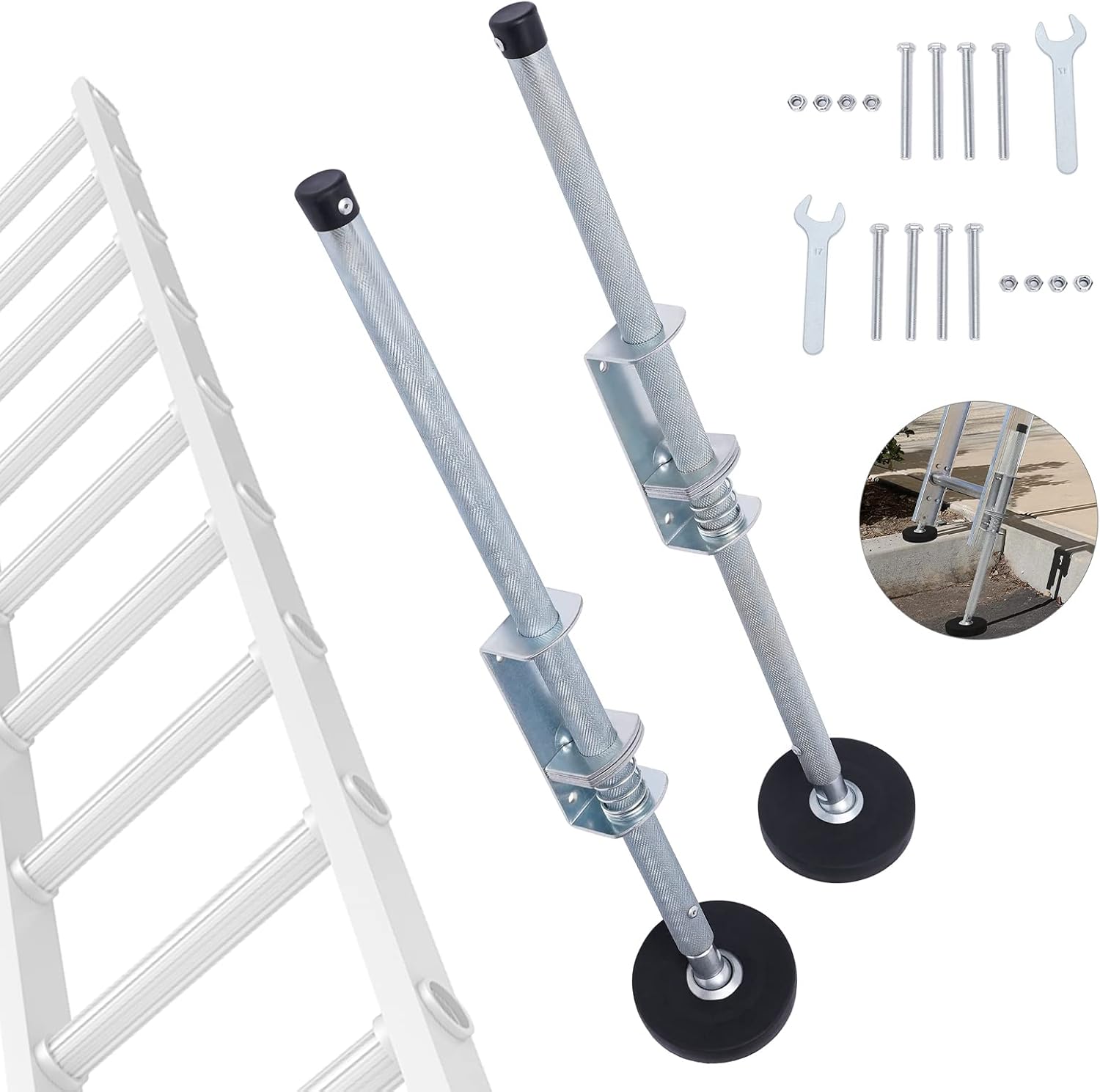 Adjustable Ladder Leveler Pair with Anti-Slip Foot P5230