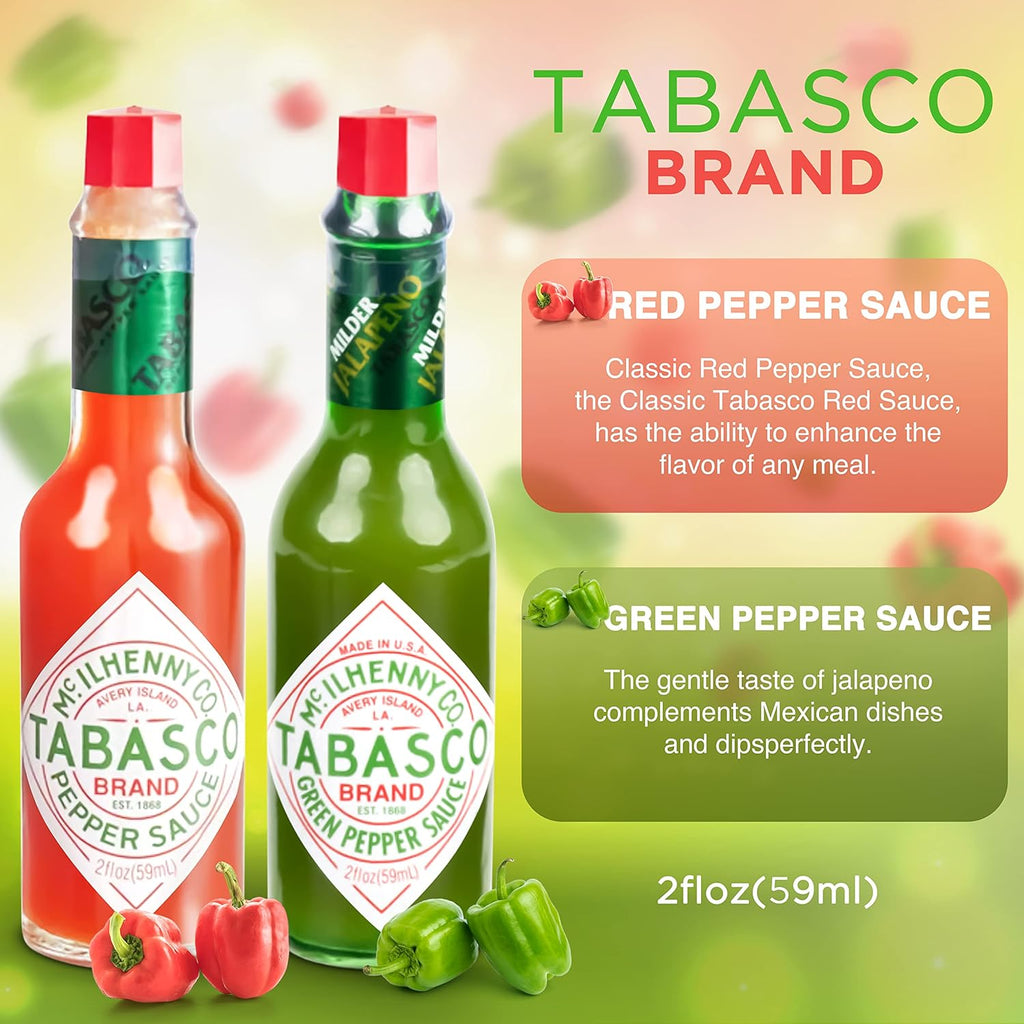 Tabasco Hot Sauce Scorpion Variety Pack, 2oz Bottles, 5 Flavors K57257