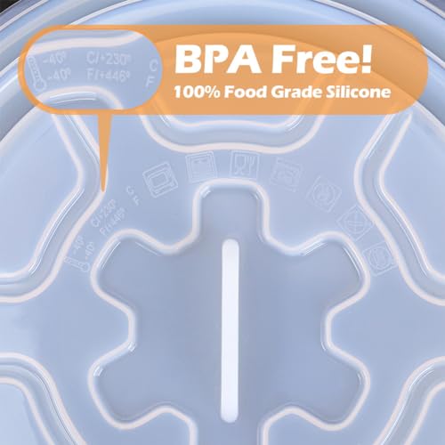 Silicone Microwave Cover with Steam Vents BPA Free T265