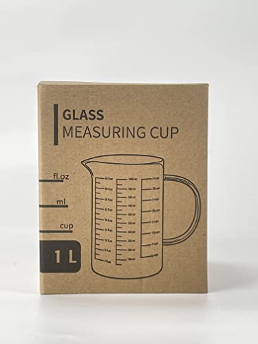 Luvan 1 Gallon Measuring Pitcher with Spout and Handle, 134oz Plastic Container K58179