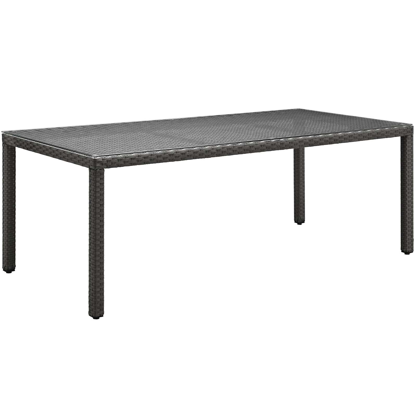 Modway Sojourn 9 Piece Outdoor Patio Dining Set in Canvas Gray I1244