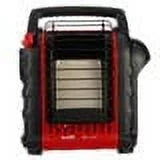 Mr. Heater Buddy Portable Propane Radiant Heater, Indoor-Safe, Red-Black G322